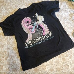 Dir En Grey Band Tee with Octopus Design